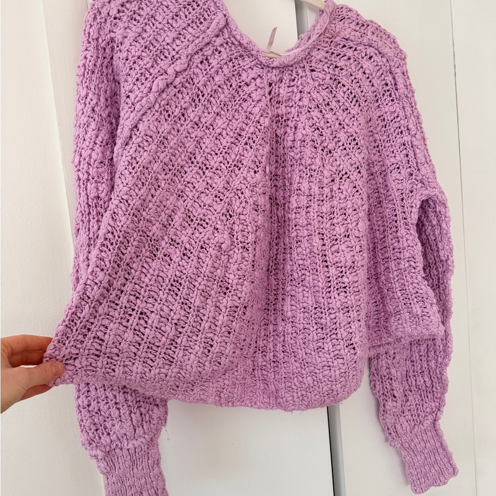 Free People cropped sweater